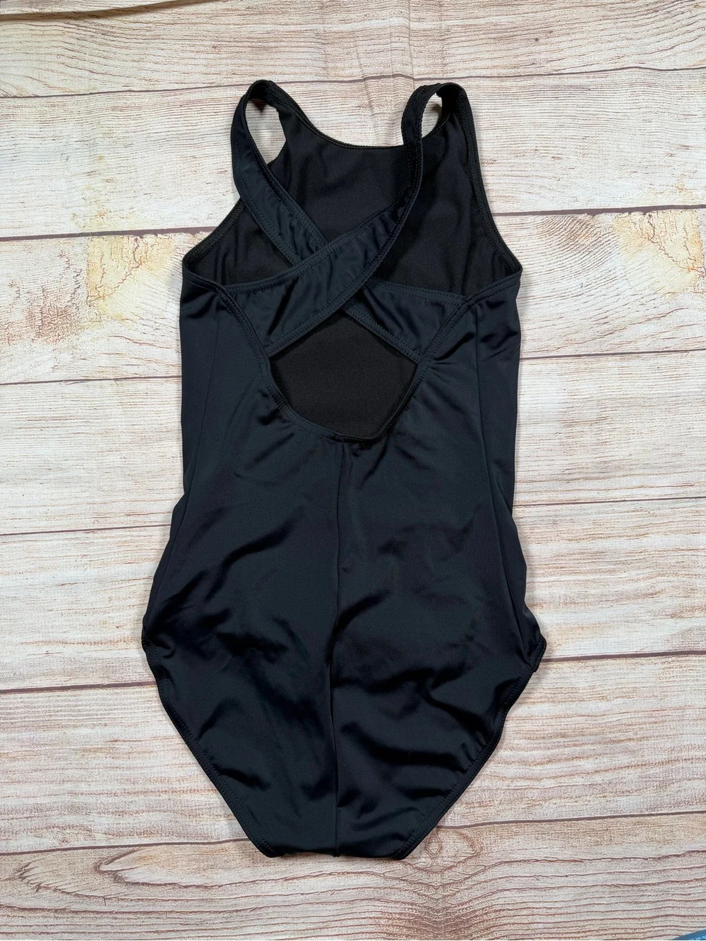 balera Black Tank-Style Dance Ballet Leotard for Kids